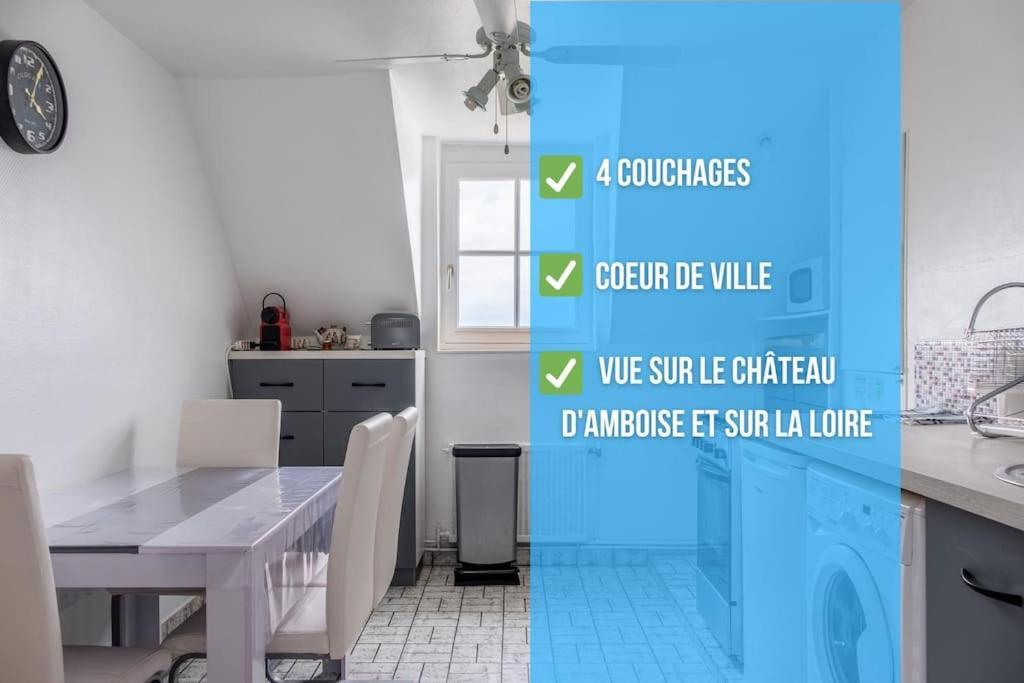 Le Concorde En Plein Centre Apartment Amboise Luaran gambar